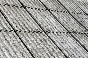 Fototapeta premium asbestos roof