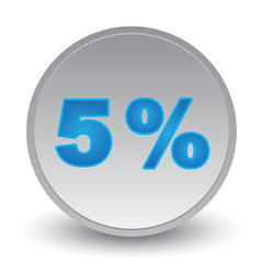 5 PERCENT ICON