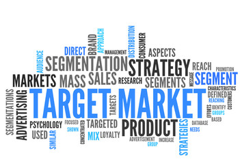 Target Market (tag cloud)