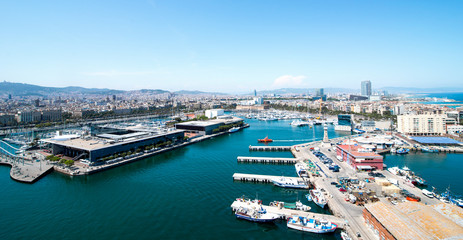 Naklejka premium Barceloneta beach