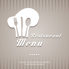 Restaurant menu