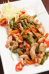 Meat with String Beans