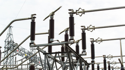 Power station for making electric energy