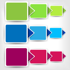 Background with abstract blank for text