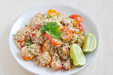 Tomaten Couscous Salat