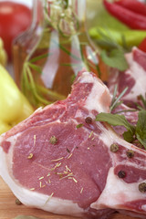 fresh domestic pork chops