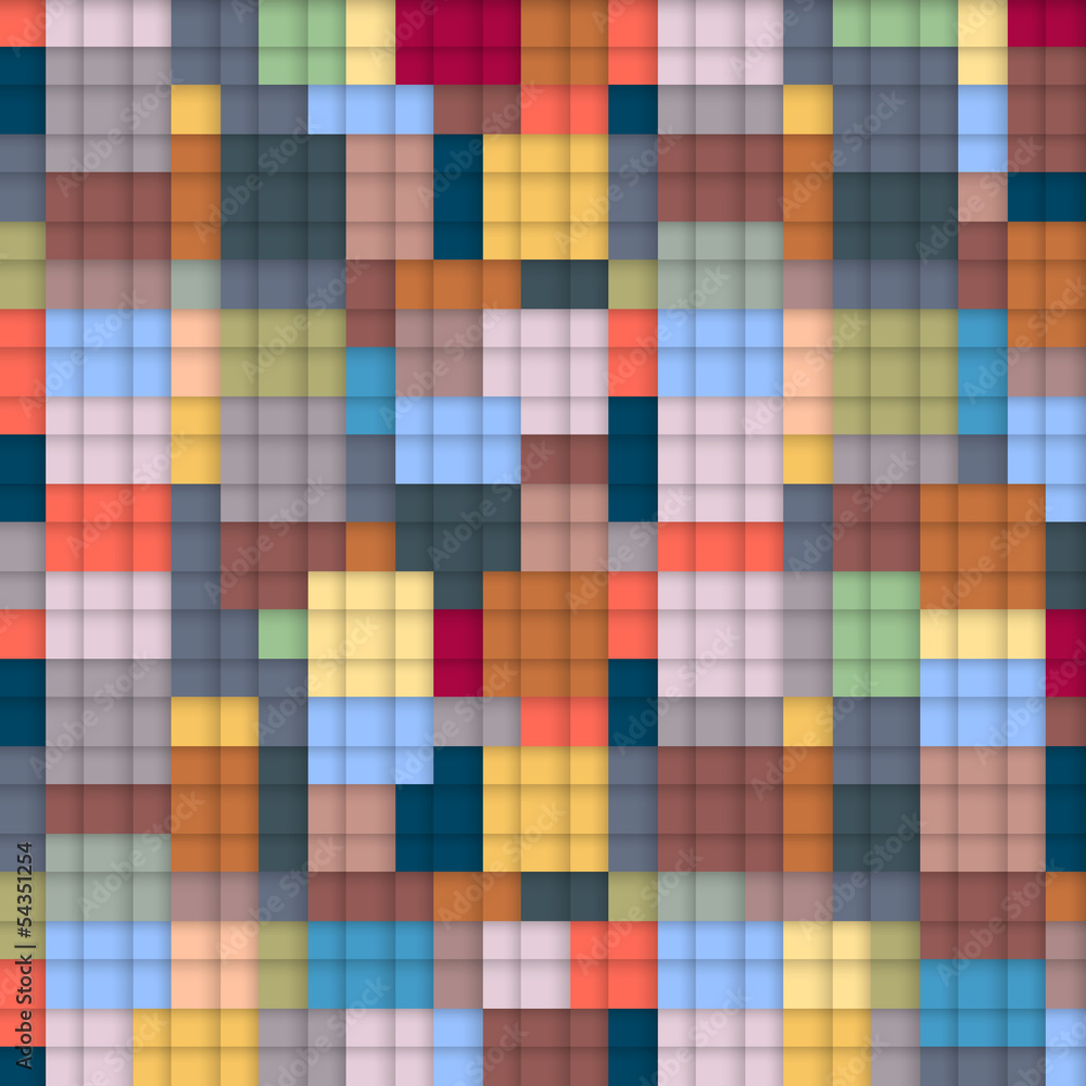 Sticker vector seamless background of geometric structure
