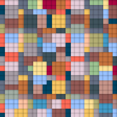 Vector seamless background of geometric structure