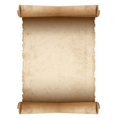 Vector old scroll paper