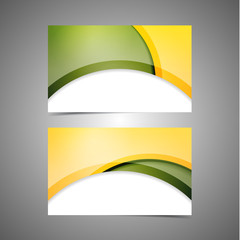 Professional and designer business card template