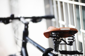 Fahrrad von hinten