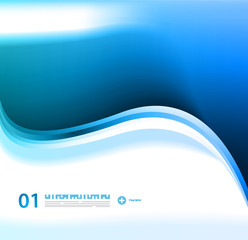 Corporate business brochure or card cover.