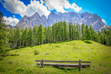 Les alpes en Slov&eacute;nie