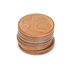 Euro coins