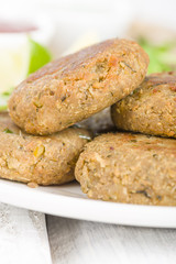 Shami Kebab - Minced meat and chana dal patties