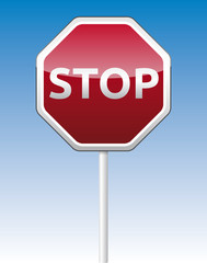 Stop traffic board