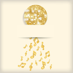 Abstract music background