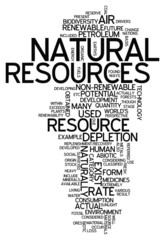 Word Cloud "Natural Resources"