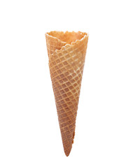 Wafer cup for ice-cream.