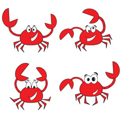 Crabs set.