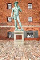 David von Michelangelo an der Langelinie Promenade,Kopenhagen