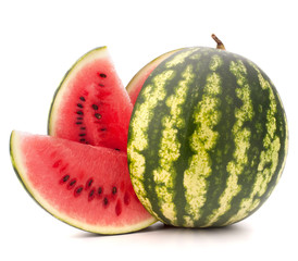 Sliced ripe watermelon