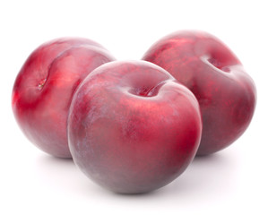Fototapeta na wymiar Ripe plum fruit