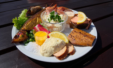 Fishplate from Bornholm, Denmark