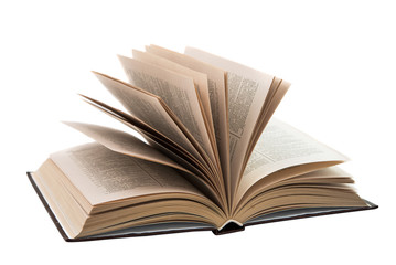 open book isolated