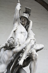 The Rape of Polyxena - sculpture by Pio Fedi, Florence