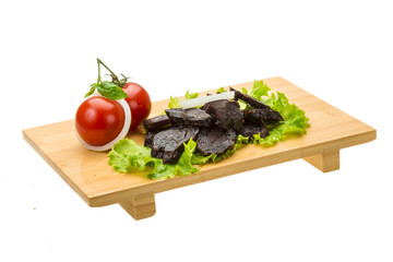 Horsemeat sausage