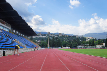 Yalta municipal city stadium