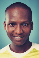 smiling portrait man