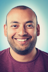 Obraz premium smiling portrait man