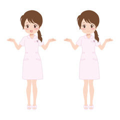 ナース/喜ぶ