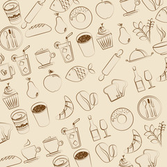 restaurant background