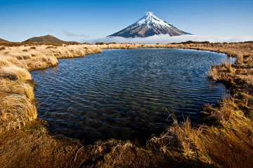 Wandcirkels tuinposter Nieuw-Zeelandse landschap © Jakub Cejpek