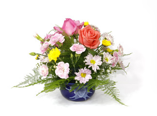 Obraz na płótnie Canvas flowers in vase