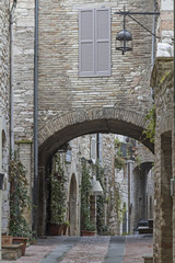 Gasse in Assisi