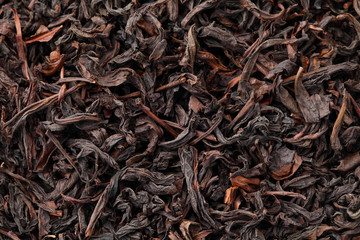Chinese black tea background
