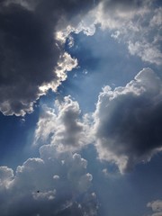 Fototapeta na wymiar cielo nuvoloso