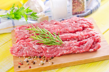 minced meat