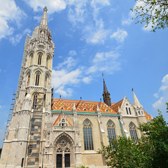 Obraz premium budapest - matthiaskirche