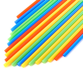 Drinking straw background