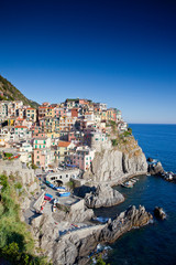 Fototapeta na wymiar Manarola, Cinque Terre, Italy