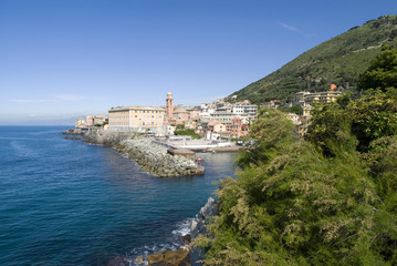 Fototapeta na wymiar Nervi - Genoa, Italy