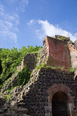 Fototapeta premium Die Kaiserpfalz in Düsseldorf-Kaiserswerth, Deutschland