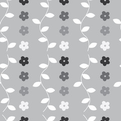 Seamless of flower background pattern , Vector illustration