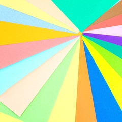 Colored papers background
