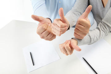 Businessmans in the office